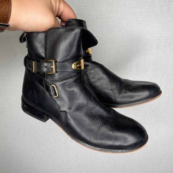 Micheal Kors | Black Short Bootie Boots 6.5 - Picture 2 of 7